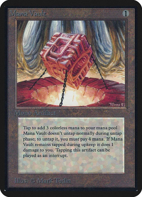 Mana Vault — Limited Edition Alpha — Artefacto — Coste {1}
