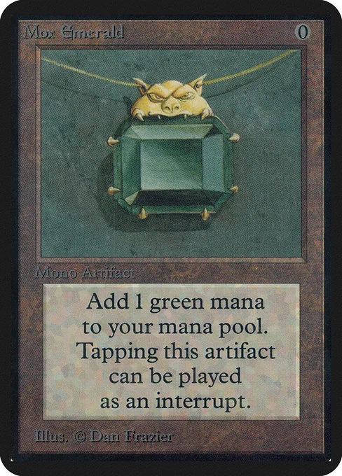 Mox Emerald — Limited Edition Alpha — Artefacto — Coste {0}